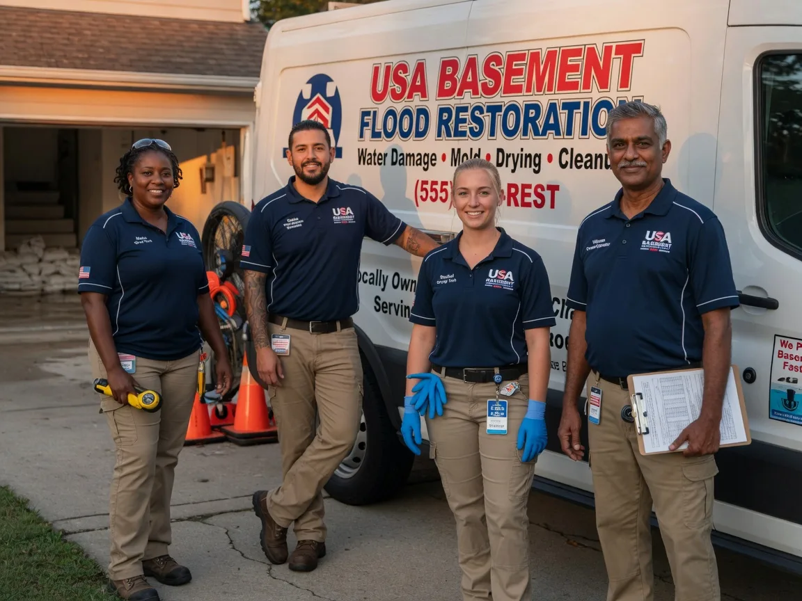 Basement Flood Cleanup company in Marion, MS