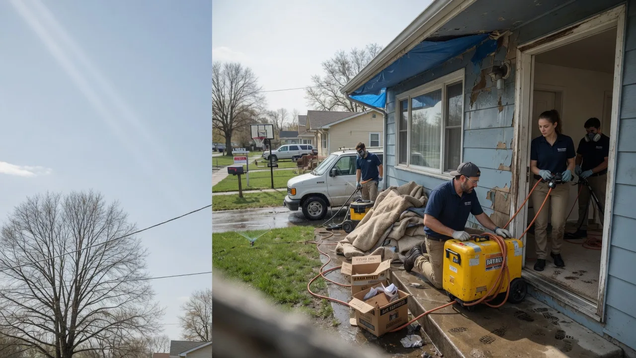 Basement Flood Cleanup in Marion, MS near me